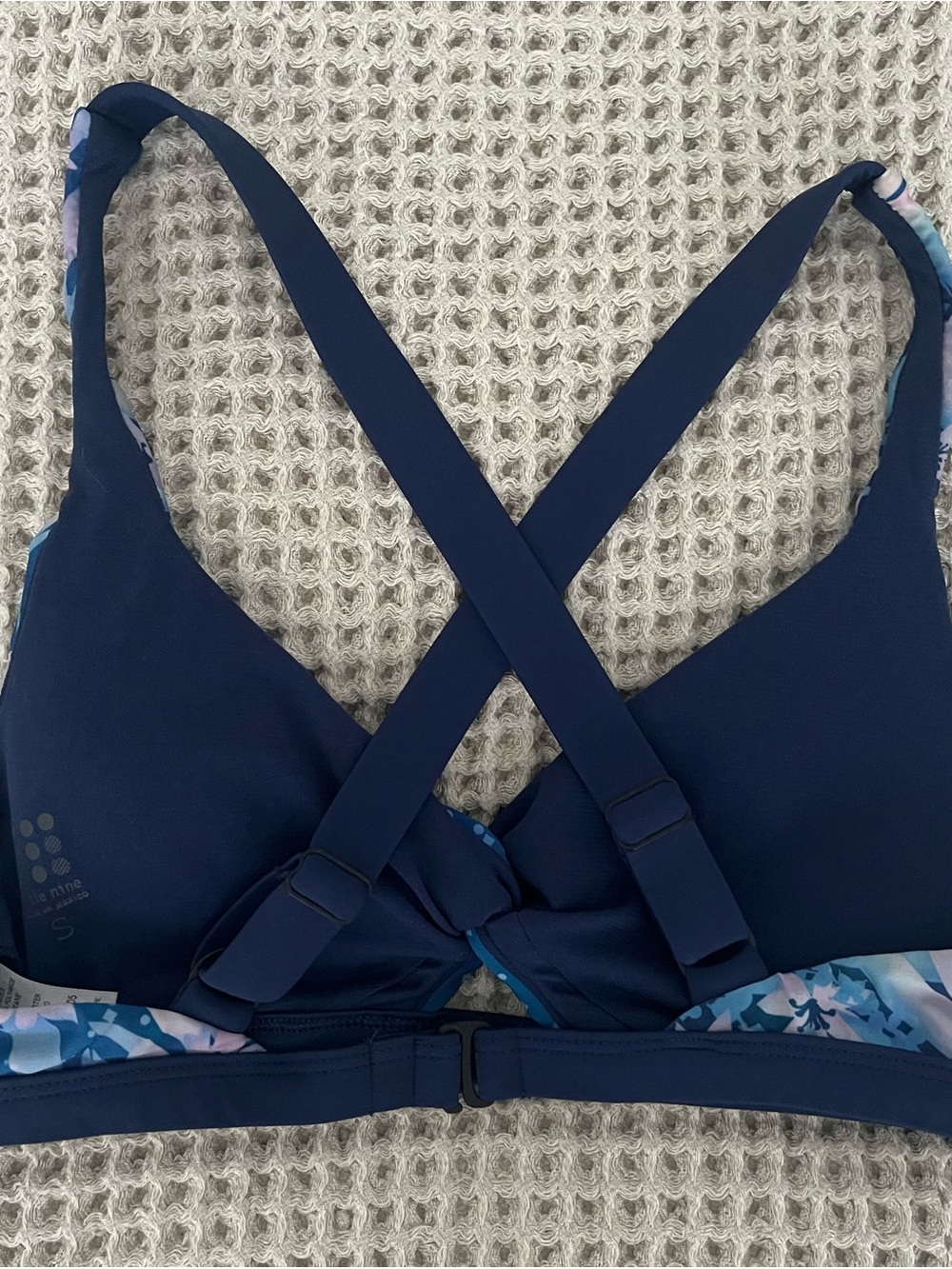Title Nine Blue Bikini Set - Picture 3 of 8